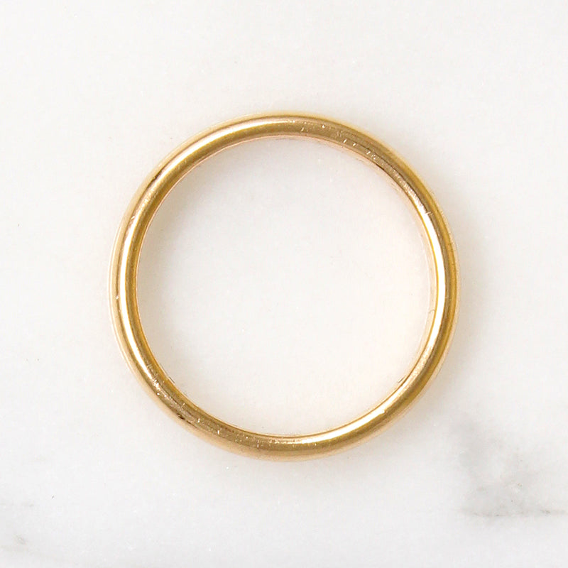 Antique 14k Gold Wedding Band Size 5.5
