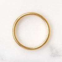 Antique 14k Gold Wedding Band Size 5.5