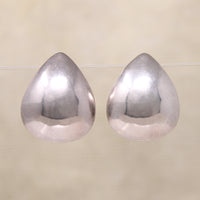 Fat & Sassy Sterling Teardrop Earrings