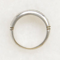 Multi-Stone Mosaic in Sterling Silver Band