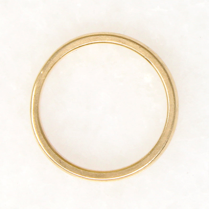 Attractive 18k Gold Jabel Wedding Band Size 7.5