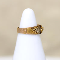 Black Hills Gold Tri-Color Gold Tiny Ring