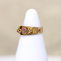 Black Hills Gold Tri-Color Gold Tiny Ring