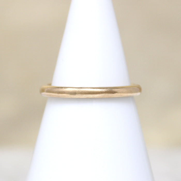 Slim Size 7 Gold Band by Woods & Sons