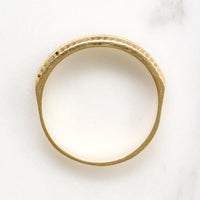 Ritzy 14k Gold & Ten Diamond Band 