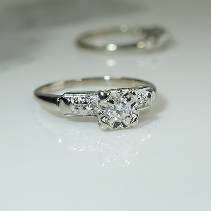 Lovely 1950s Wedding Set