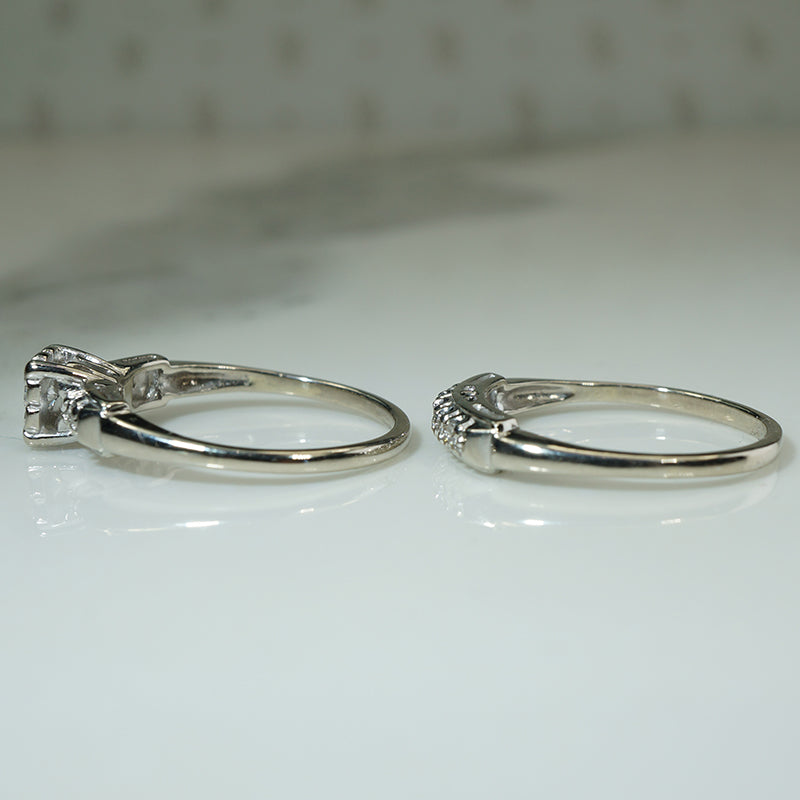 Lovely 1950s Wedding Set