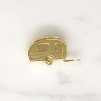 Adorable 14k Gold Retro Camper Charm