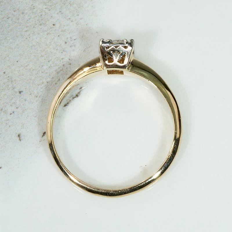 Classic 1940s Diamond Solitaire Engagement Ring