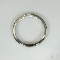 Sparkling 1920s Diamond & Platinum Eternity Band