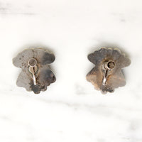 Zuni Inlay Sunface in Ceremonial Headdress Earrings