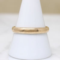 Size 12 Vintage 14k Gold Wedding Band
