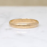 Size 12 Vintage 14k Gold Wedding Band
