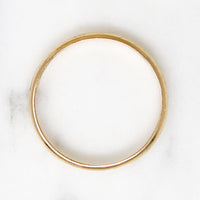 Size 12 Vintage 14k Gold Wedding Band