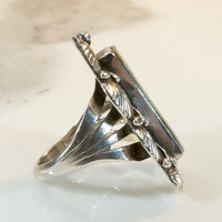 Magical Royston Turquoise & Sterling Navajo Ring