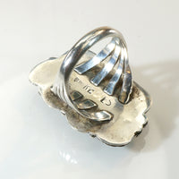 Magical Royston Turquoise & Sterling Navajo Ring