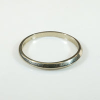 Pretty Little Slip of a 14k White Gold Band