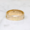 Luxurious Mid Century Gold Nugget Band