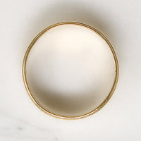 Wide Engraved Gold Wed-Lock Band Size 10.25