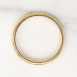 Krementz Half Round Comfort Fit Size 8.5 Gold Band