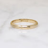 Krementz Half Round Comfort Fit Size 8.5 Gold Band