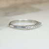 Beautiful Vintage Birks Platinum & Diamond Band