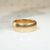 Heavy Wide 18k 1920's Wedding Band