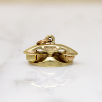 "Hello, I Love U" 14k Gold Rotary Phone Charm