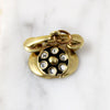 "Hello, I Love U" 14k Gold Rotary Phone Charm