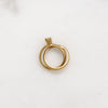 Linked Gold & Diamond Wedding Set Charm