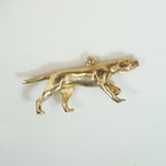 Gorgeous Gold English Pointer Dog Charm