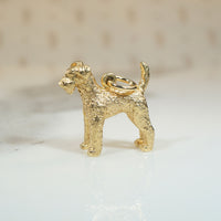 Adorable Scamp 14k Gold Terrier Charm