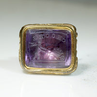 "Choose Love" Victorian Fob with Devilish Cherub