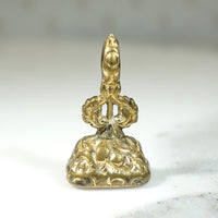 Victorian Fob with Stag-Carved Carnelian Seal