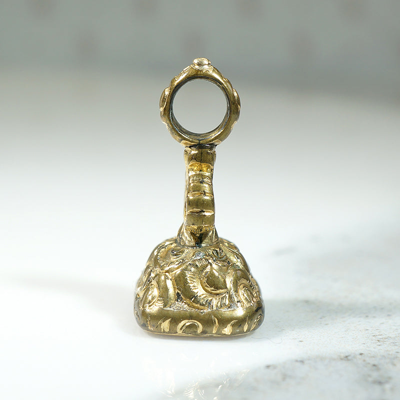 Victorian Fob with Stag-Carved Carnelian Seal
