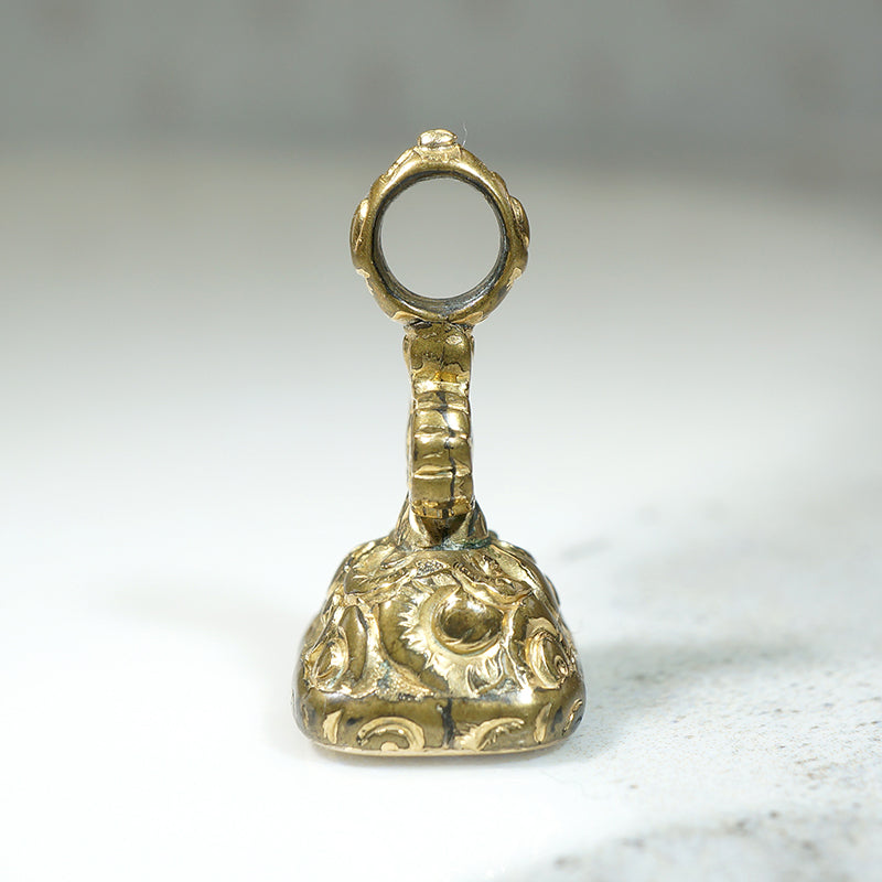 Victorian Fob with Stag-Carved Carnelian Seal