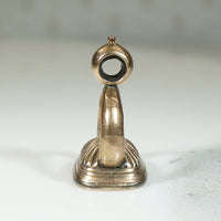Refined Greek Revival Fob with Tall Ship Seal