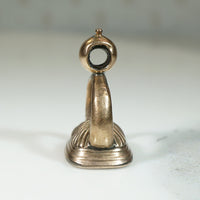 Refined Greek Revival Fob with Tall Ship Seal
