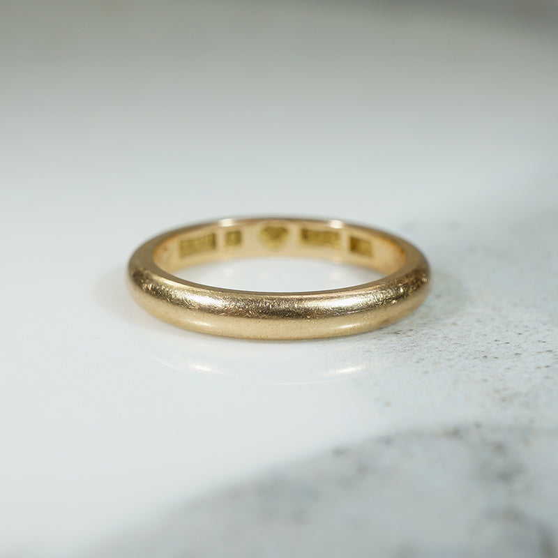 Swedish 18k Gold Size 5.5 Band