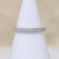 Elegant Engraved Platinum Band