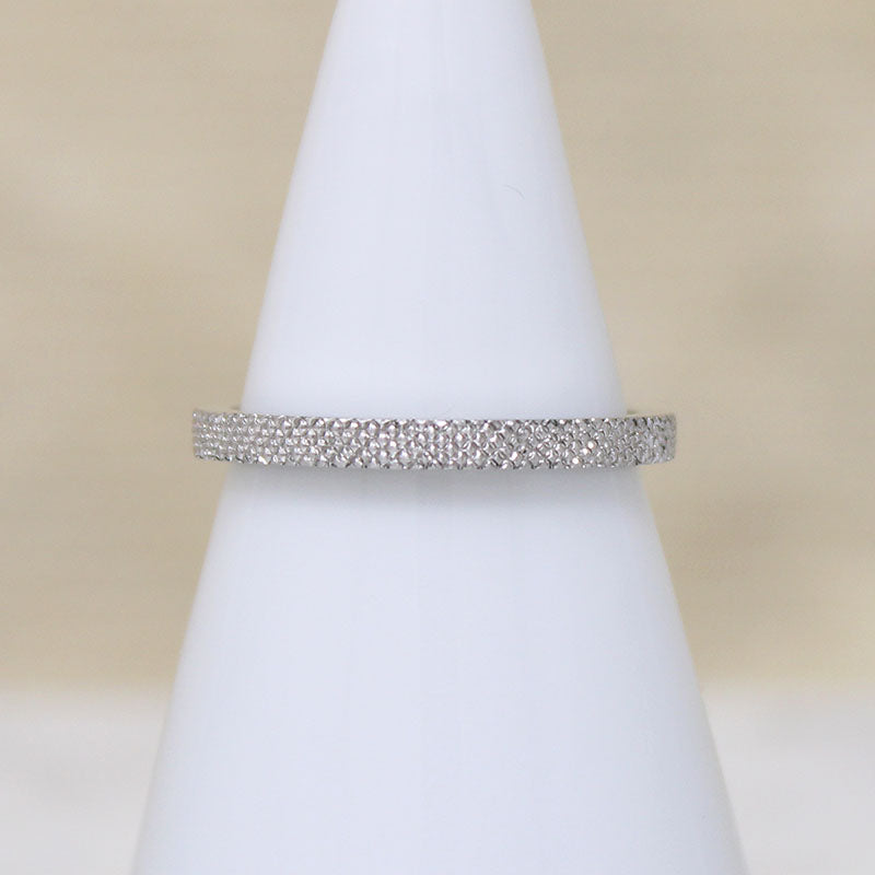 Elegant Engraved Platinum Band