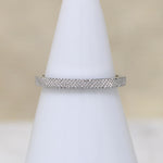 Elegant Engraved Platinum Band