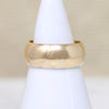 Wonderfully Wide 18k Gold Wedding Band