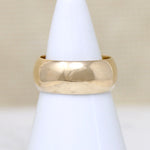 Wonderfully Wide 18k Gold Wedding Band