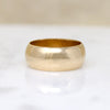 Wonderfully Wide 18k Gold Wedding Band