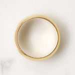 Wonderfully Wide 18k Gold Wedding Band