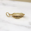 Winter Sunshine Citrine & Gold Charm