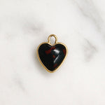 Protection Talisman Bloodstone Heart Charm