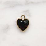 Protection Talisman Bloodstone Heart Charm