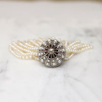 Edwardian Platinum & Pearl Tassel